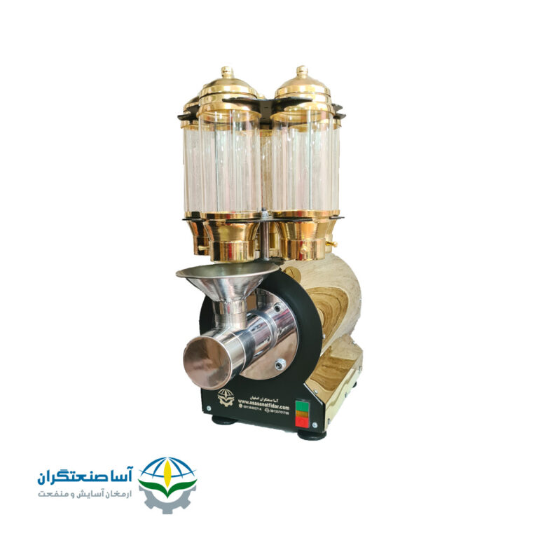 دستگاه کره گیر خانگی چند منظوره تیپ 2000 رنگ سیلور | آسا صنعتگران