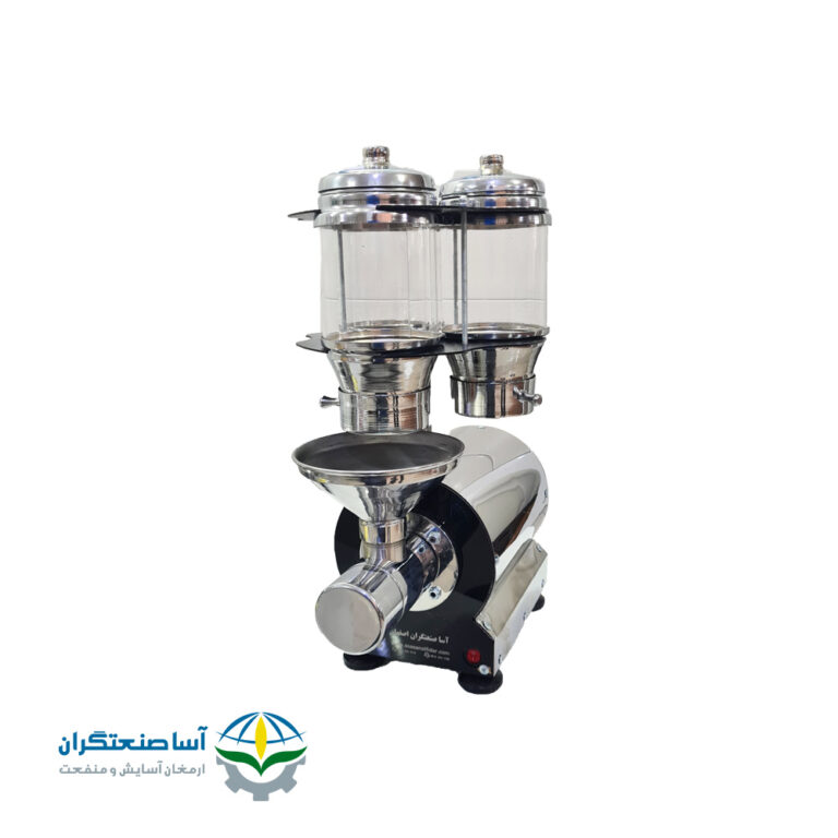 دستگاه کره گیر خانگی چند منظوره تیپ 2000 رنگ سیلور | آسا صنعتگران